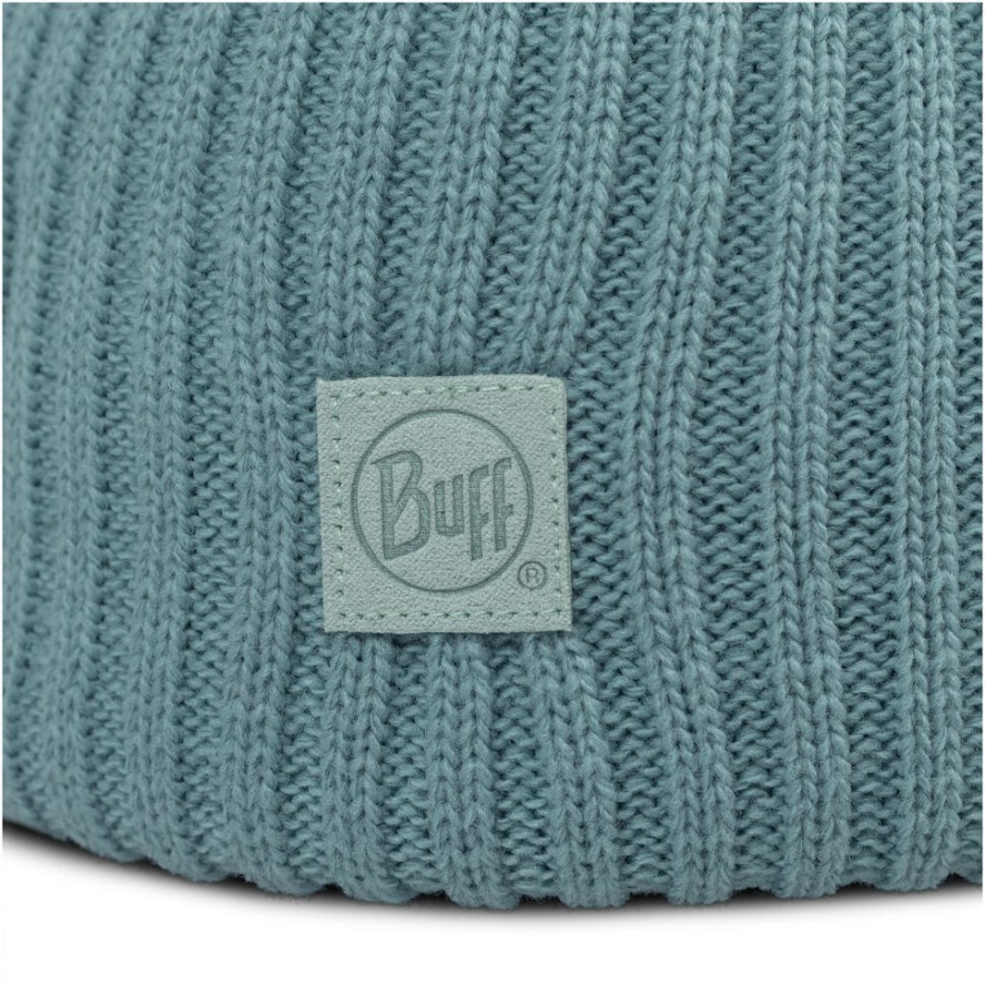 Czapka BUFF KNITTED BEANIE RUTGER BLUE GLASS