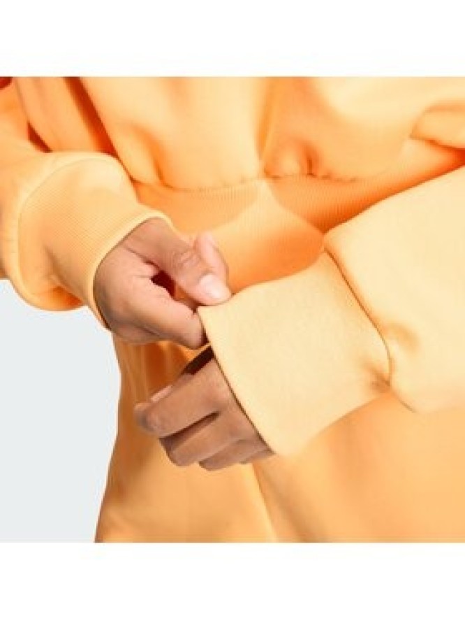 adidas Bluza Soft Lux KA7017 Pomarańczowy Loose Fit