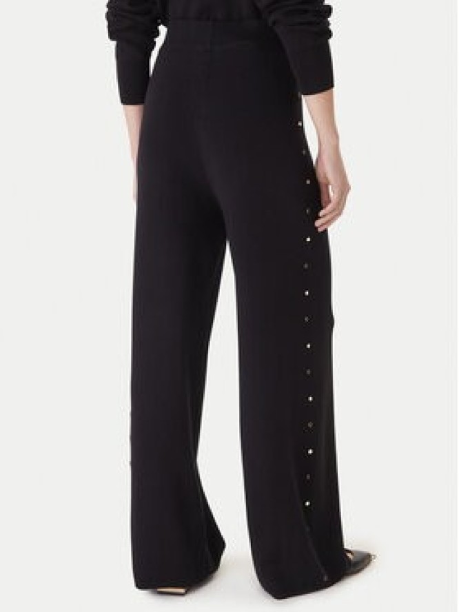 LOLA CASADEMUNT Spodnie materiałowe LF2514002 Czarny Regular Fit