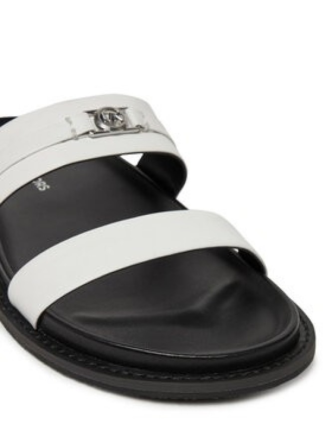 MICHAEL Michael Kors Klapki Mandy Flat Sandal 40S5MAFS2L Biały