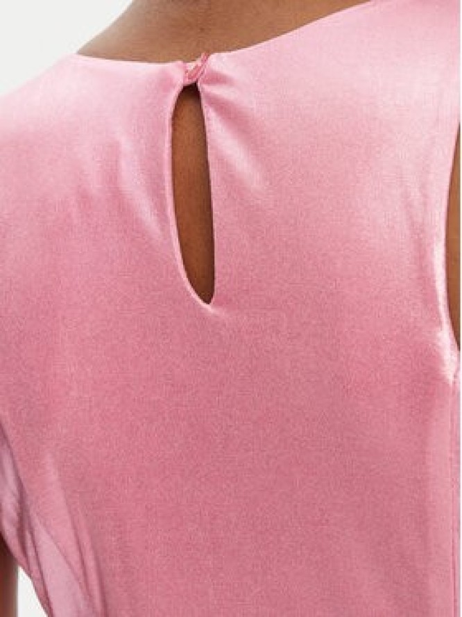 Babylon Sukienka wieczorowa MF0204 Różowy Regular Fit