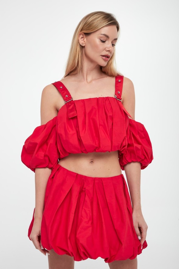 Top damski popelinowy Raul PINKO