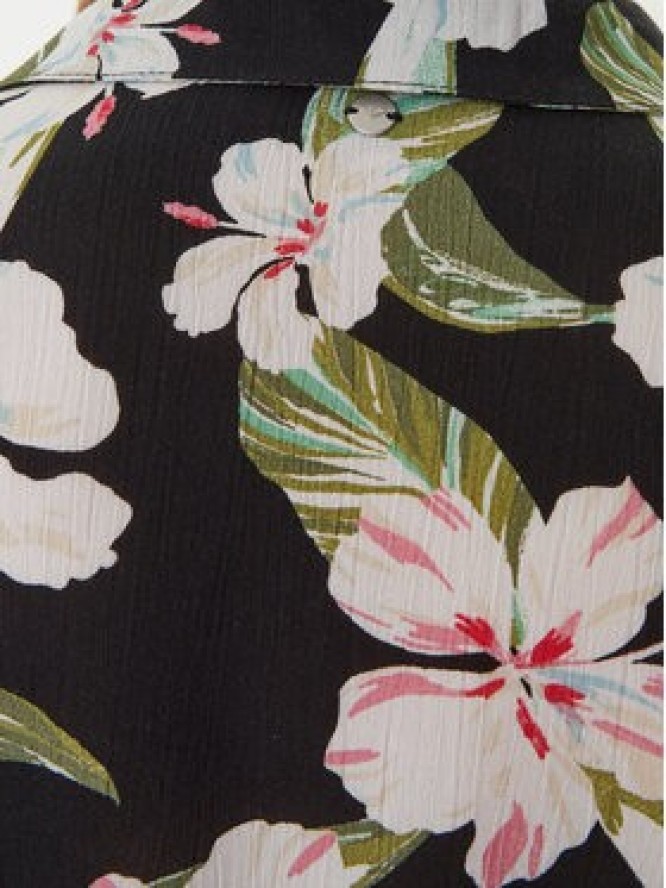 Roxy Sukienka koszulowa Island Escape ERJWD03865 Czarny Regular Fit