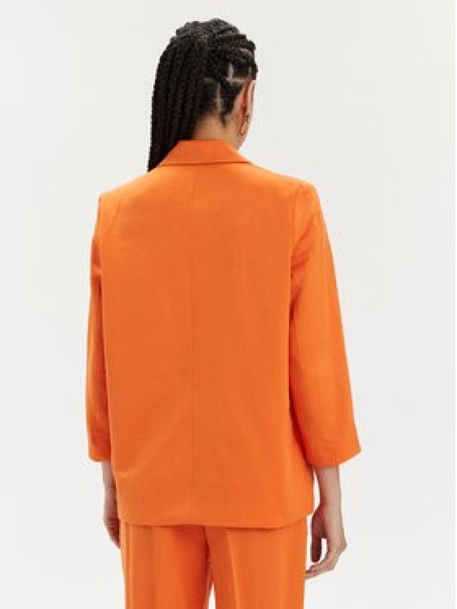 Tamaris Apparel Marynarka Craon TAW0511 Pomarańczowy Relaxed Fit