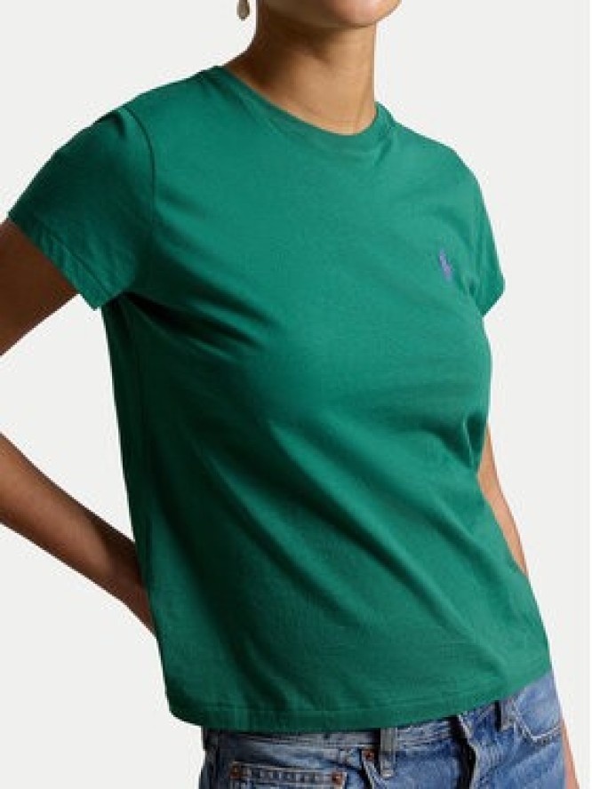 Polo Ralph Lauren T-Shirt 211B14605027 Zielony Regular Fit