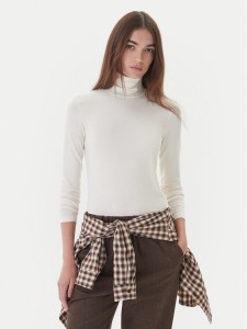 Weekend Max Mara Golf Multif 2525946022 Écru Slim Fit