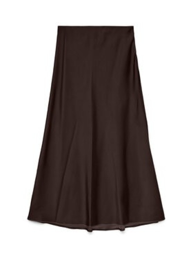 Vero Moda Spódnica midi Elena 10337459 Brązowy Regular Fit