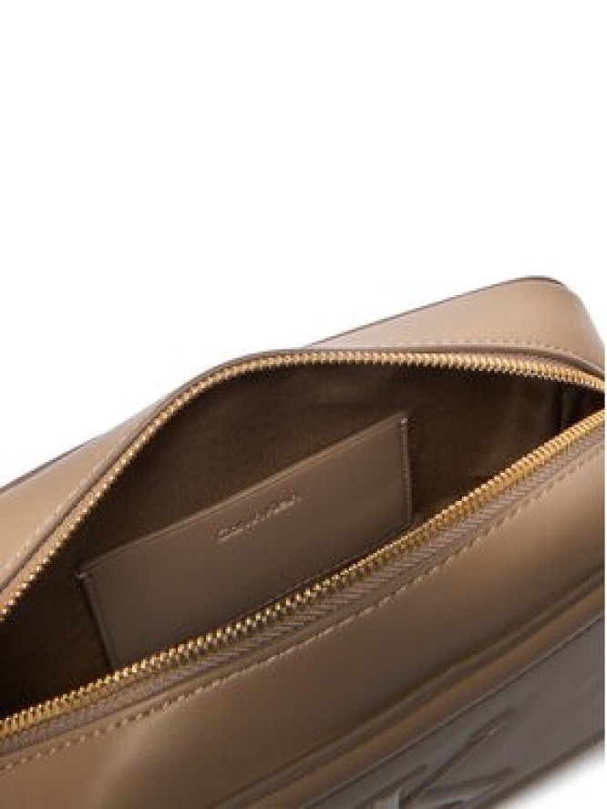 Calvin Klein Torebka Bold Ck Camera Bag LV04F3220G Beżowy