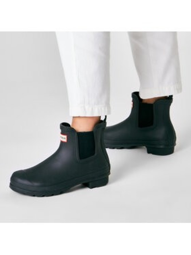 Hunter Kalosze Original Chelsea WFS2078RMA Czarny