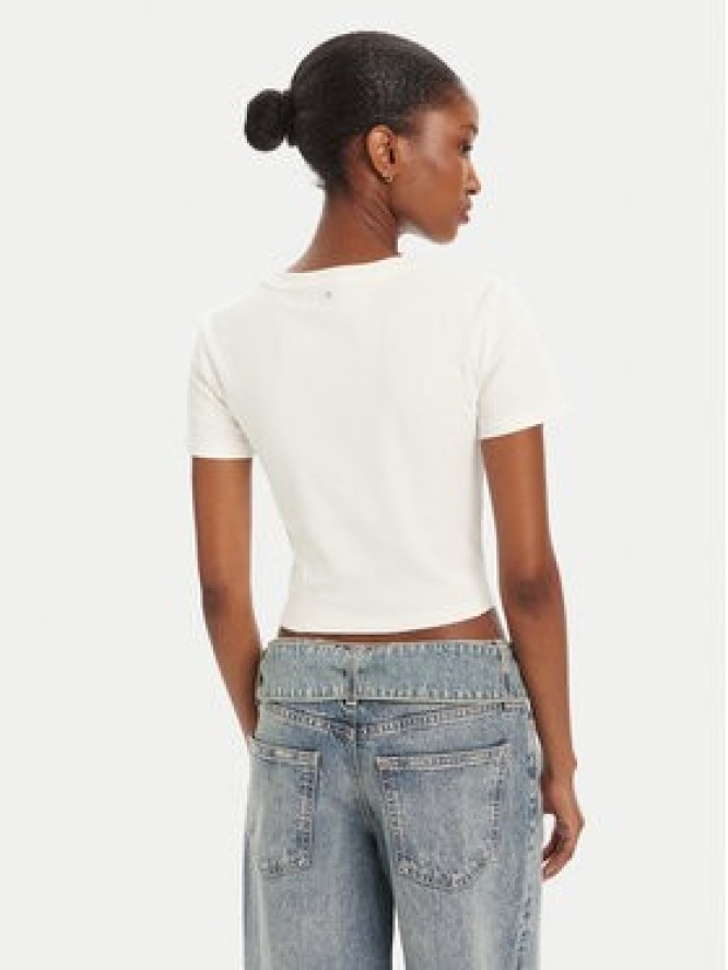 Miss Sixty T-Shirt 6L1SJ4300000 Biały Slim Fit