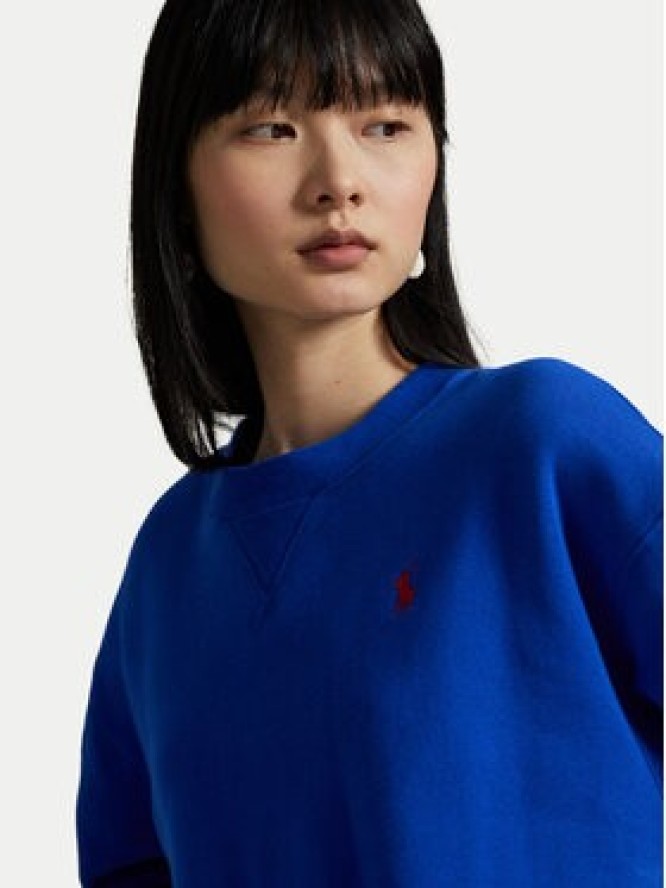Polo Ralph Lauren Bluza 211971697005 Niebieski Relaxed Fit