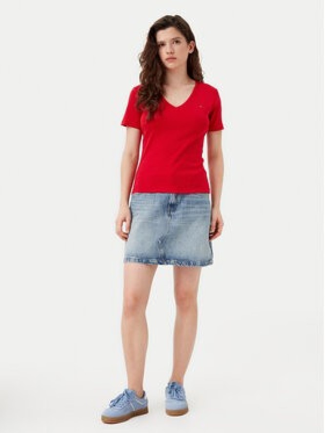 Tommy Hilfiger T-Shirt New Cody WW0WW40584 Czerwony Slim Fit