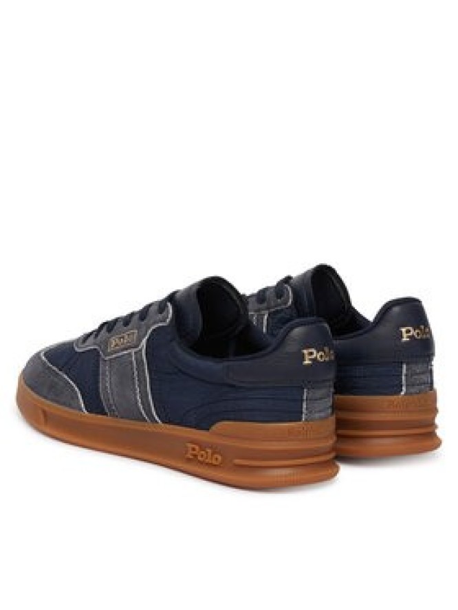 Polo Ralph Lauren Sneakersy 804P04919005 Granatowy