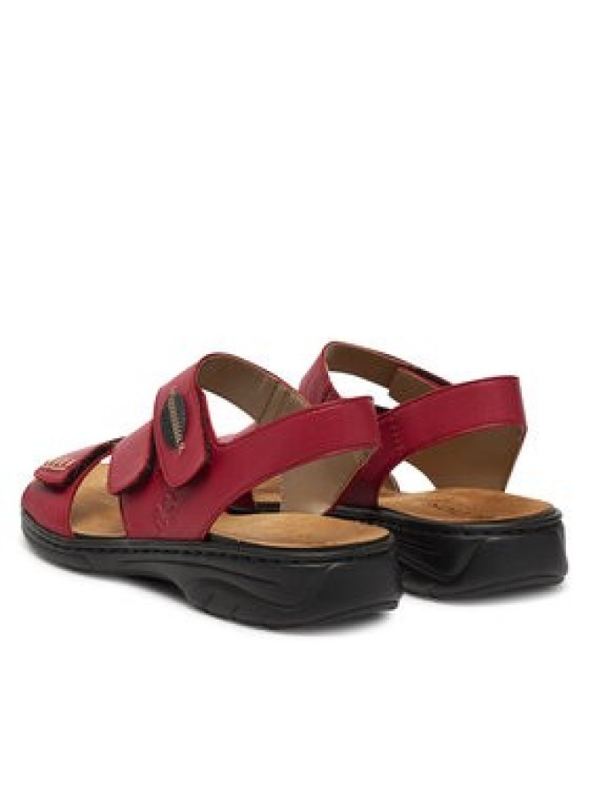 Rieker Sandały 64573-33 Czerwony