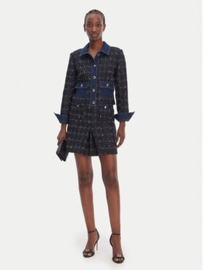 Morgan Spódnica mini 261-JINCA Czarny Slim Fit