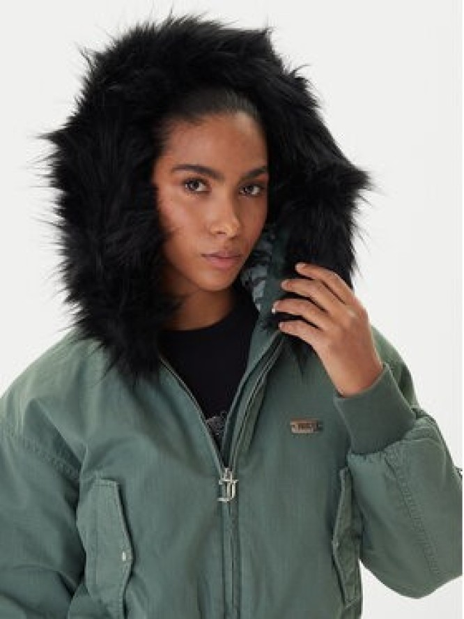 Juicy Couture Kurtka bomber JCOIJ225553 Zielony Regular Fit
