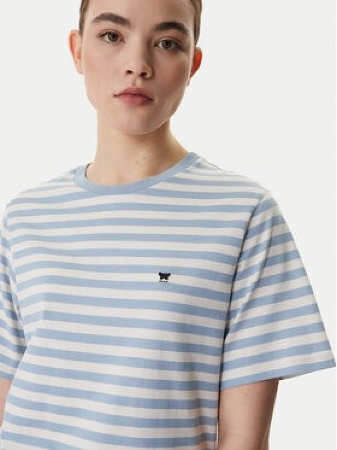 Weekend Max Mara T-Shirt Venaco 2615971031 Błękitny Relaxed Fit