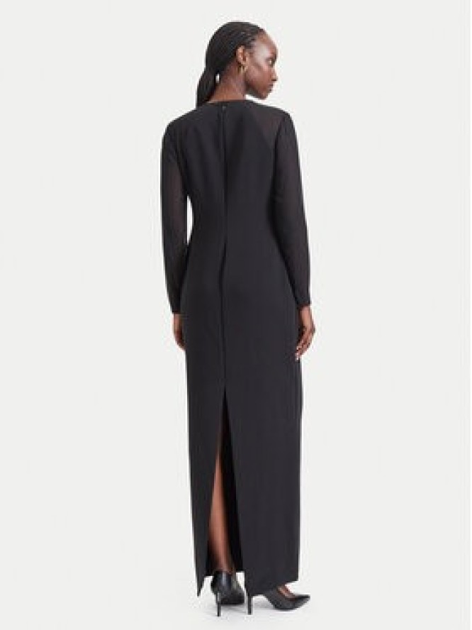 LAUREN RALPH LAUREN Sukienka wieczorowa 253P13856001 Czarny Regular Fit