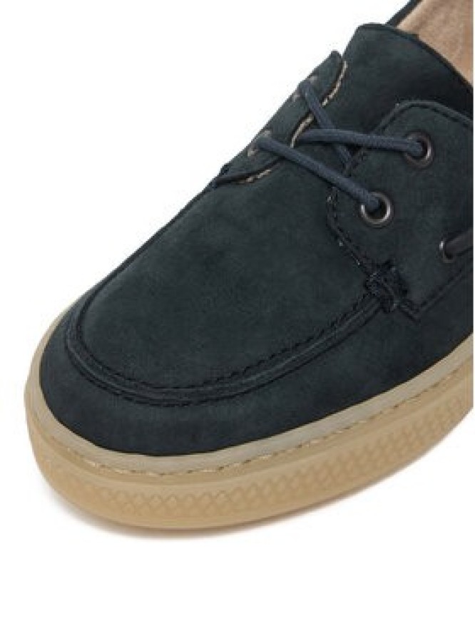 Rieker Mokasyny L5905-14 Granatowy