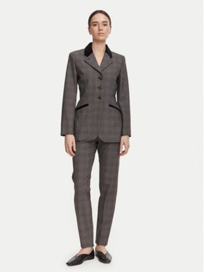Marella Marynarka Colono 2623046034 Szary ciemny Regular Fit