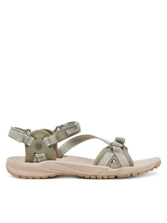 Jack Wolfskin Sandały Lakewood Ride Sandal M 4019041 Beżowy