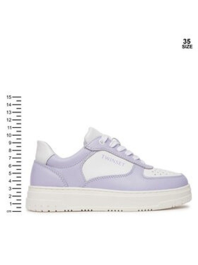 TWINSET Sneakersy 251GCJ01E Fioletowy