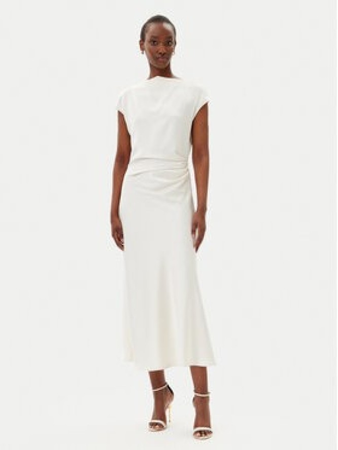 Imperial Sukienka koktajlowa AEAOJBA Écru Regular Fit