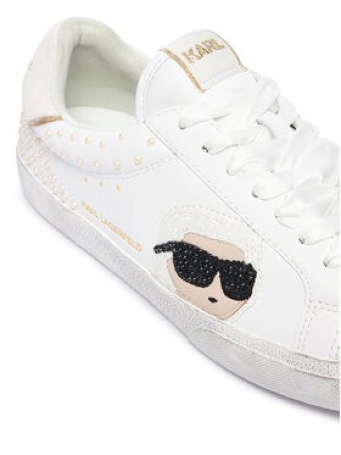 KARL LAGERFELD Sneakersy KL60130N Biały
