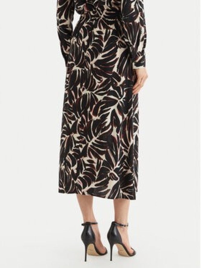 ONLY Spódnica midi Nova 15222223 Czarny Regular Fit