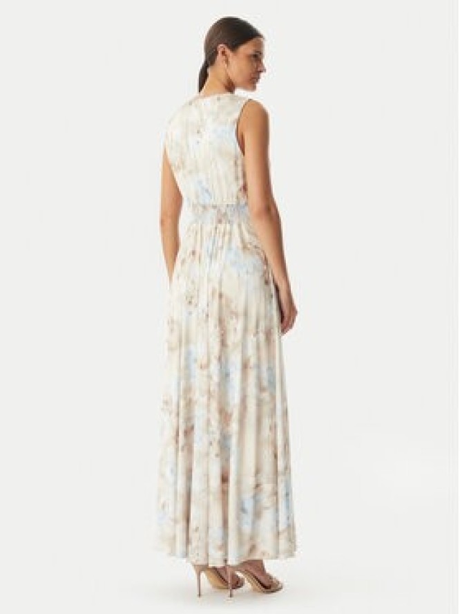 Rinascimento Sukienka wieczorowa CFC0128025003 Beżowy jasny Regular Fit