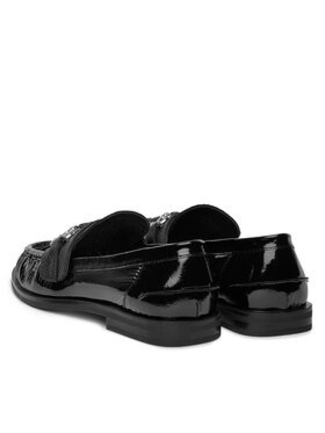 Eva Minge Loafersy PETUNIA-V1792-335-1 Czarny