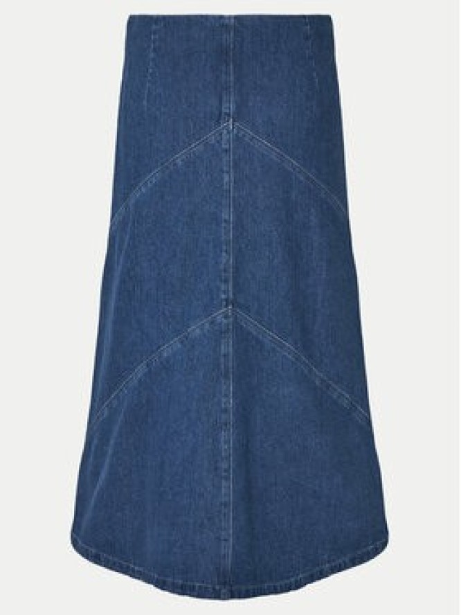 Bruuns Bazaar Spódnica jeansowa Eleen BBW4465 Niebieski Regular Fit