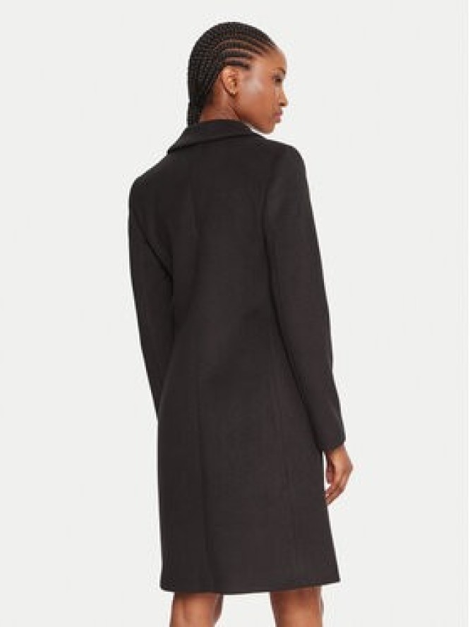 Rinascimento Płaszcz przejściowy CFC0126117003 Czarny Regular Fit