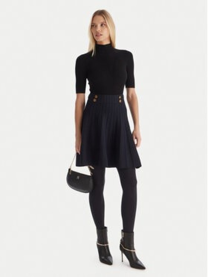 Guess Spódnica mini W5YD65 Z0130 Granatowy Regular Fit