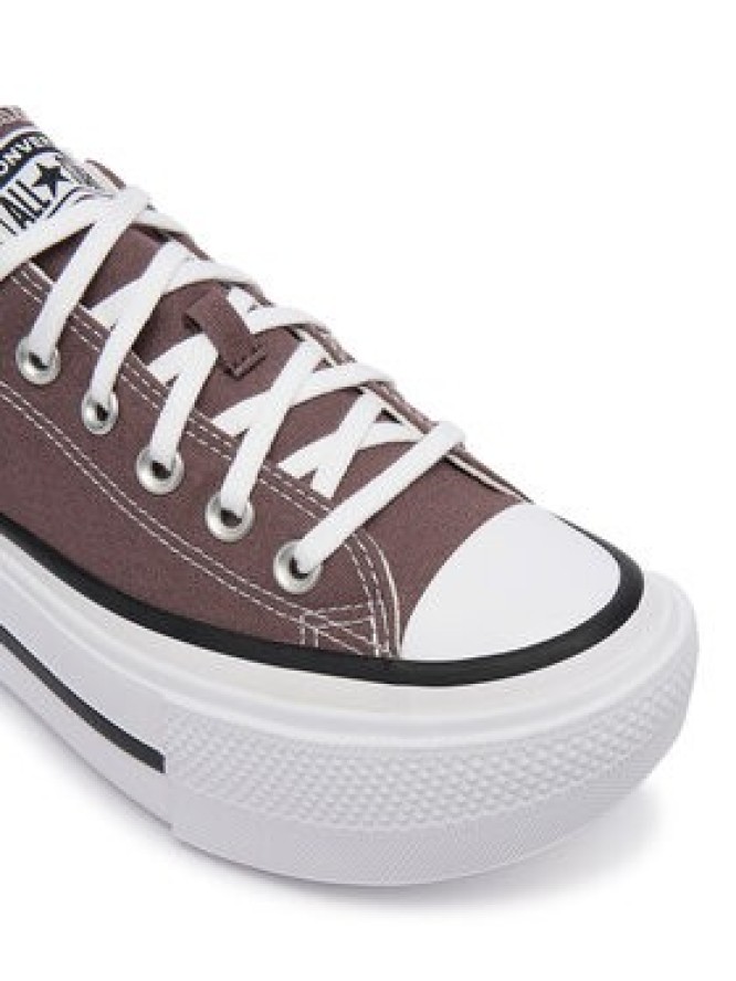 Converse Trampki Chuck Taylor All Star Lift Double Stack A20562C Brązowy