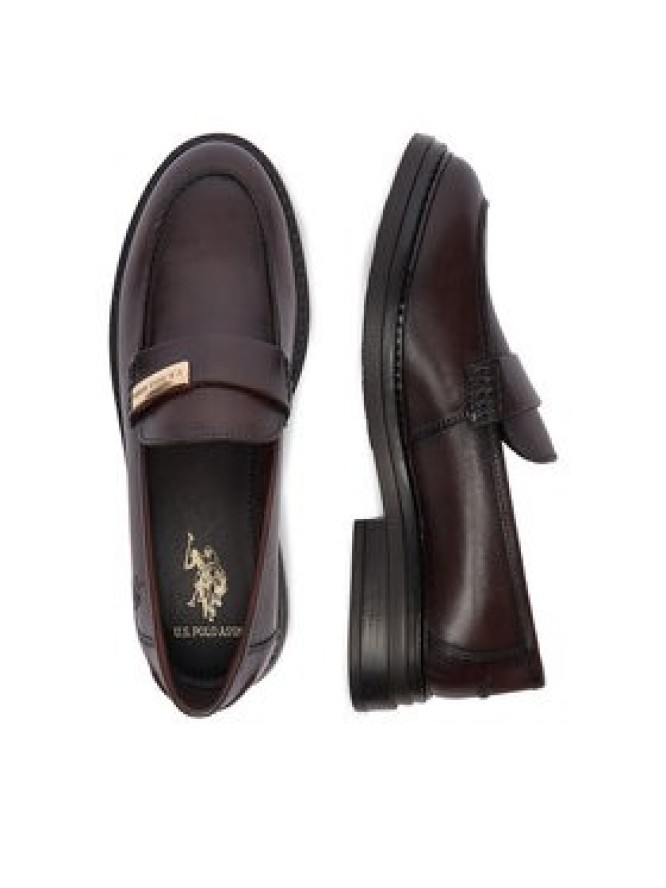 U.S. Polo Assn. Loafersy EO-ALYA001W/6L1 Brązowy ciemny