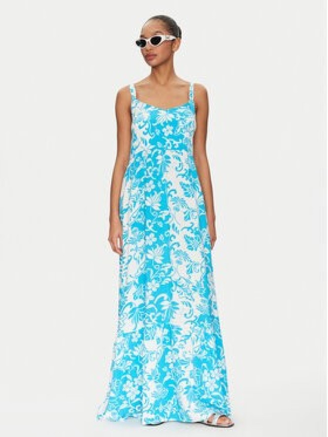 Gaudi Sukienka letnia 511BD15012 Niebieski Regular Fit