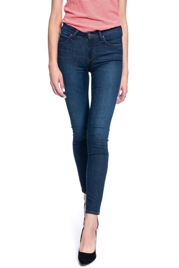 DAMSKIE SPODNIE JEANSOWE LEE SCARLETT FOSTER DARK L526MHBM 112111755