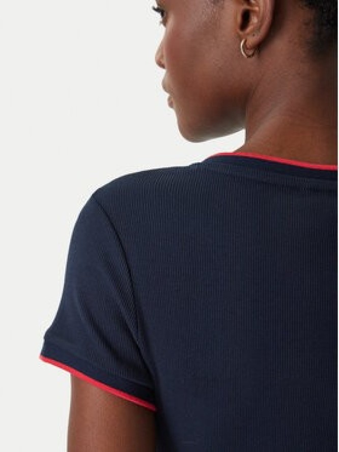 Tommy Jeans T-Shirt DW0DW22275 Niebieski Slim Fit