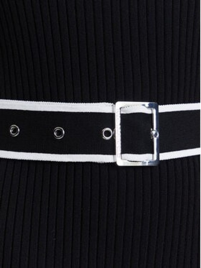 KARL LAGERFELD Sukienka codzienna A3W13039 Czarny Slim Fit