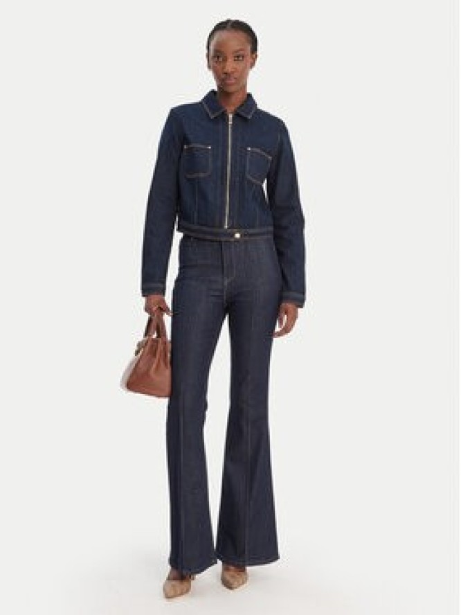 Guess Kurtka jeansowa W6RN76 D6881 Granatowy Regular Fit