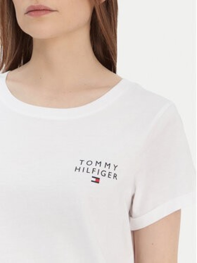 Tommy Hilfiger T-Shirt UW0UW04525 Biały Relaxed Fit