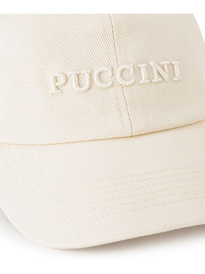 Puccini Czapka w kolorze kremowym rozmiar: onesize