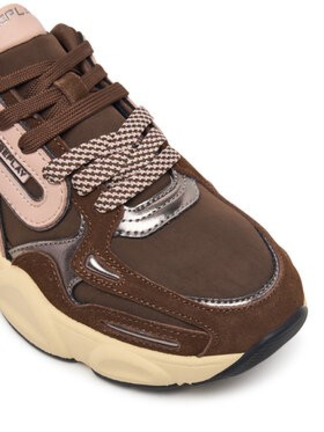 REPLAY Sneakersy GWS9N.000.C000LT Brązowy