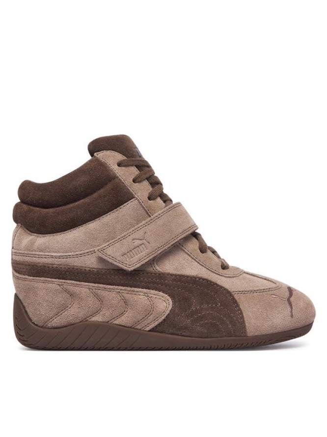 Puma Sneakersy Speedcat Wedge Wns 407878 01 Brązowy