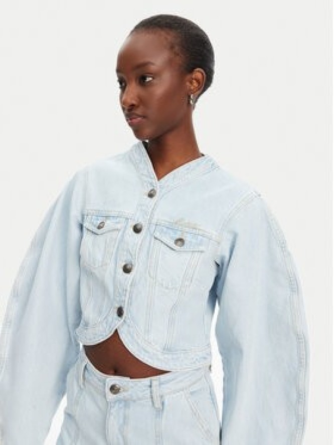 ROTATE Kurtka jeansowa 1138261468 Niebieski Relaxed Fit