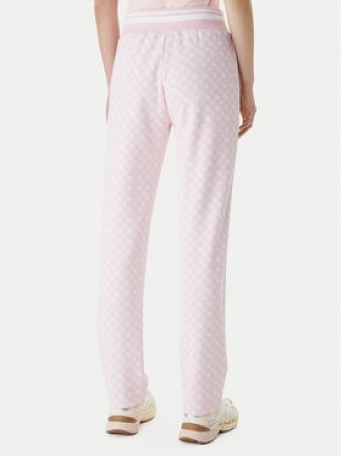 Guess Spodnie dresowe V5YB20 KB212 Różowy Regular Fit