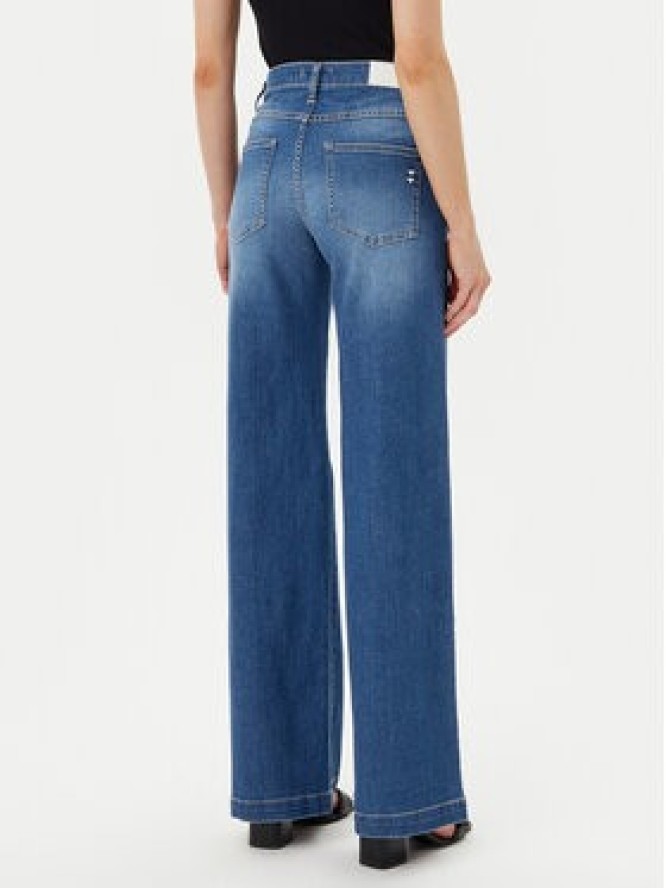 Please Jeansy P3FDBQ2NTZ Niebieski Wide Leg