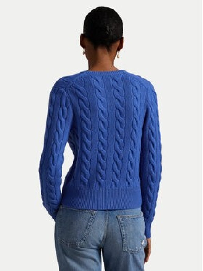 Polo Ralph Lauren Kardigan 211972104012 Niebieski Slim Fit