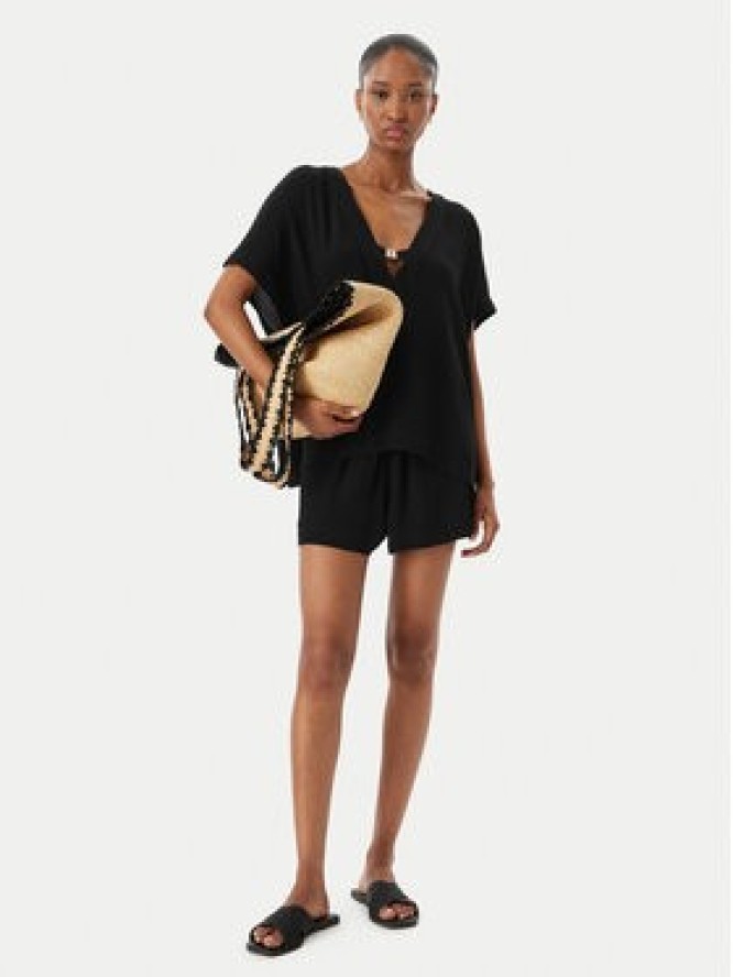 BOSS Bluzka Double B 50557041 Czarny Regular Fit